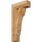 Ekena Millwork Olympic Block Rough Sawn Bracket, Western Red Cedar, 4"W x 14"D x 26"H BKT04X14X26OLY05RWR - alternate 1